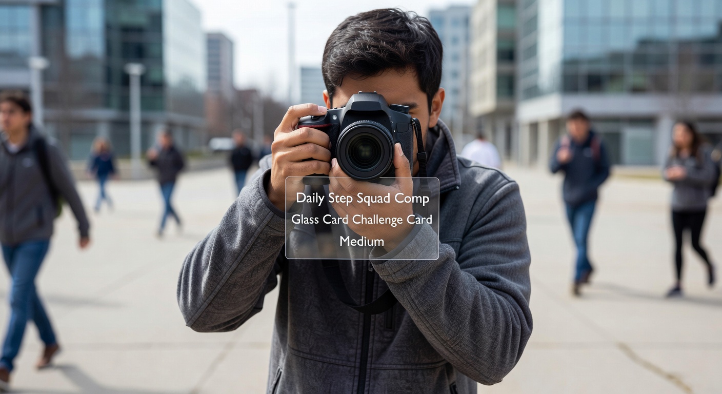 Person holding a camera